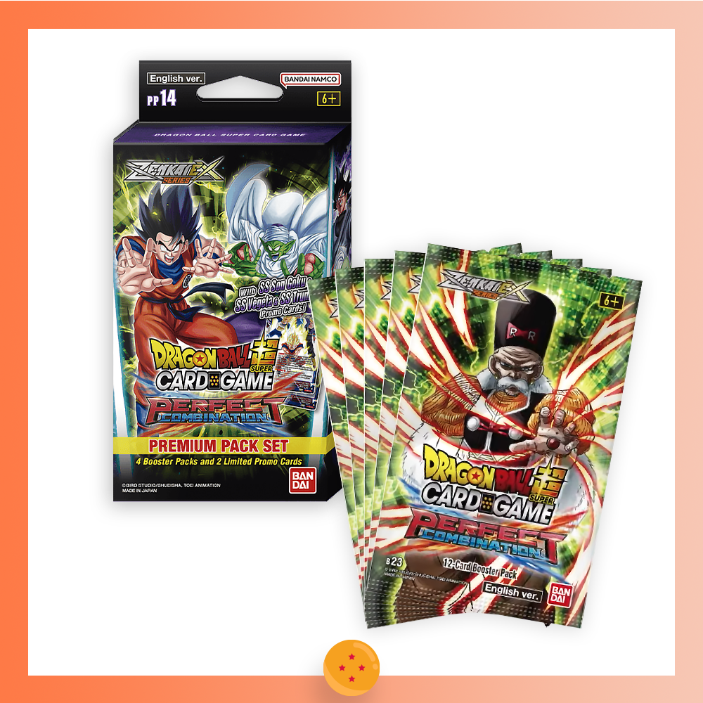 Dragon Ball Super CG Zenkai Ex Series Set 06 Perfect Combination - Saiyan Bundle