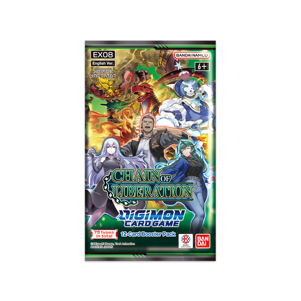 Digimon Card Game: Chain of Liberation Booster Pack [EX08]  Eclipse Cards