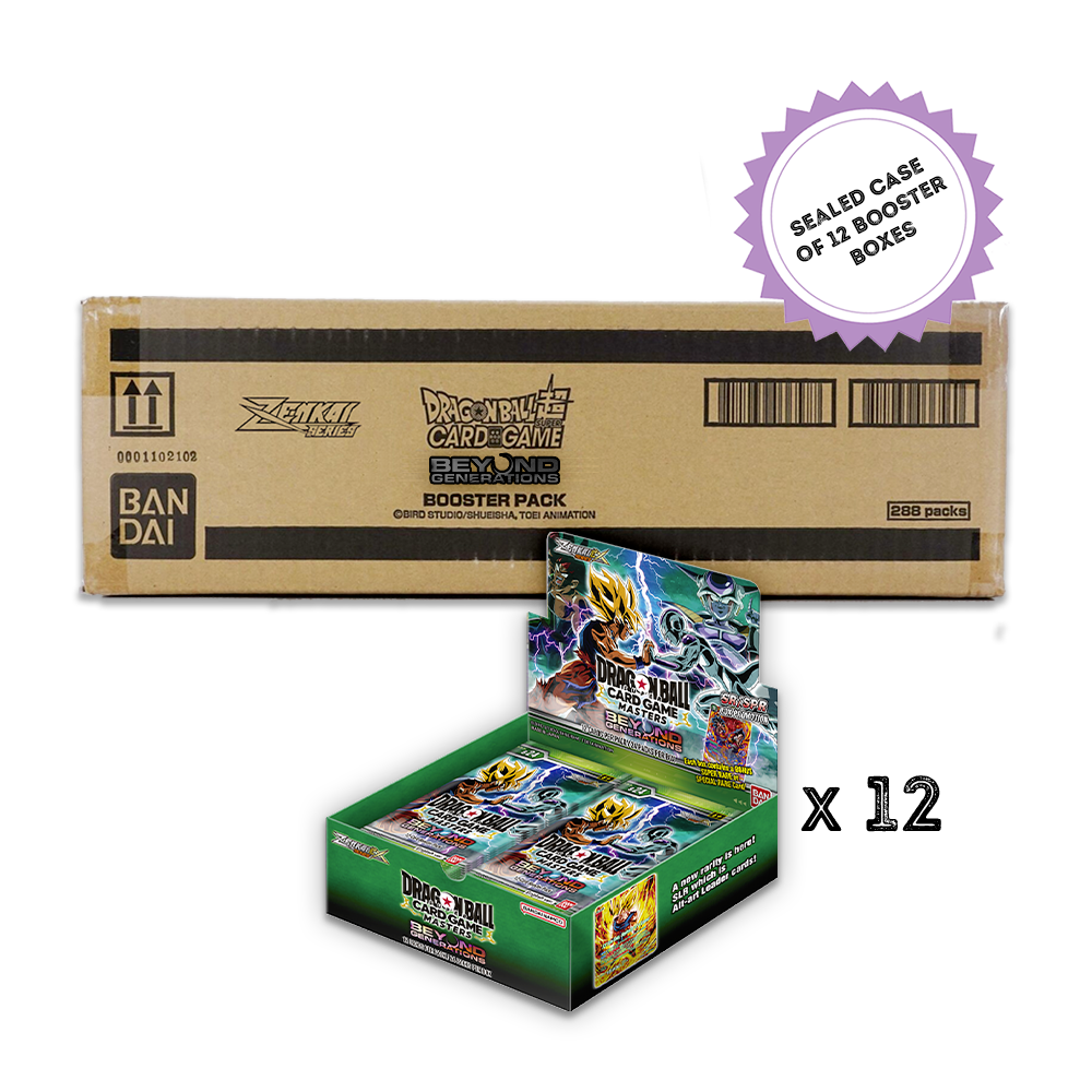 Dragon Ball Super CG Masters: Beyond Generations [B24] Booster Box Cas   Eclipse Cards
