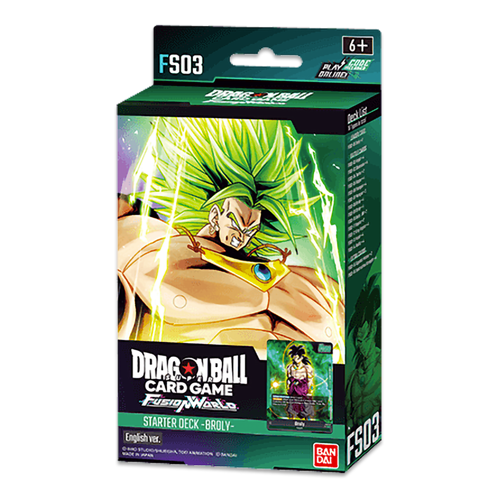 Dragon Ball Super CG: Fusion World Starter Deck – Broly (FS03)
