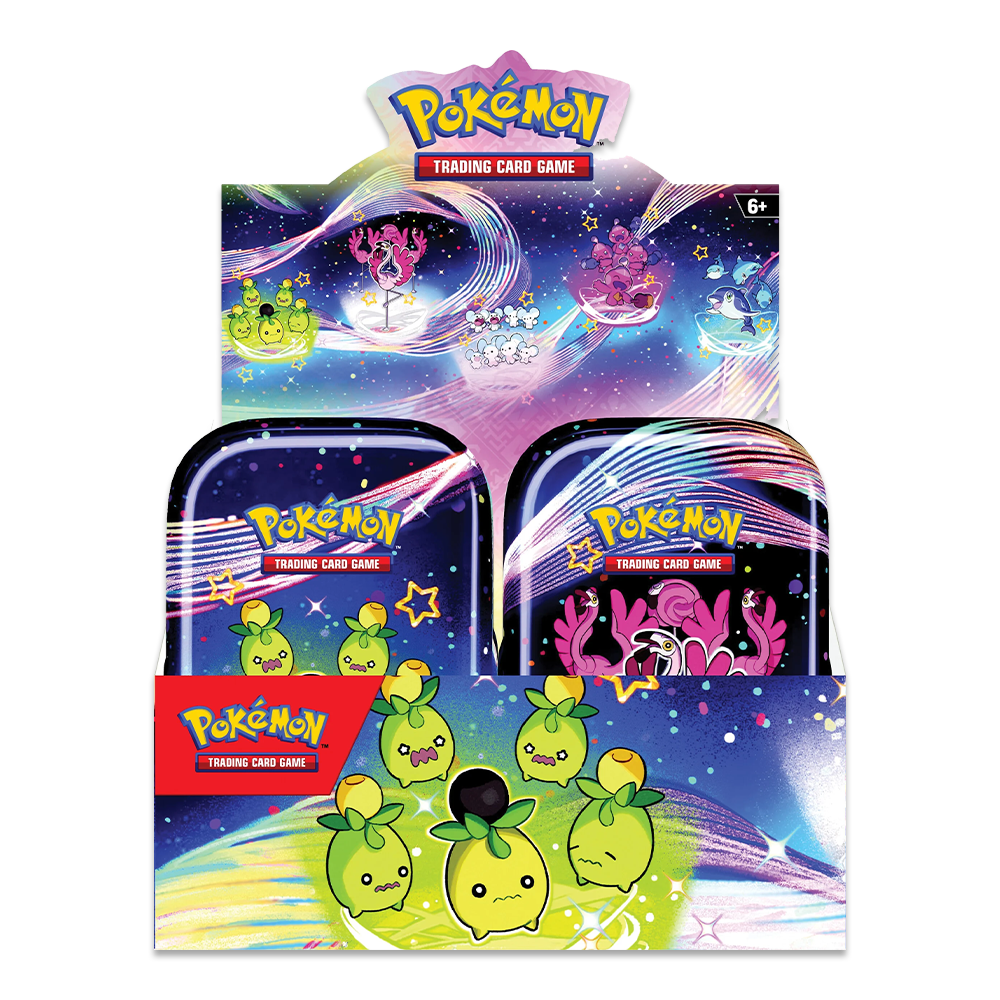 Pokémon TCG: Scarlet & Violet – Paldean Fates Mini Tin Bundle - Set of 10 - Sealed Case