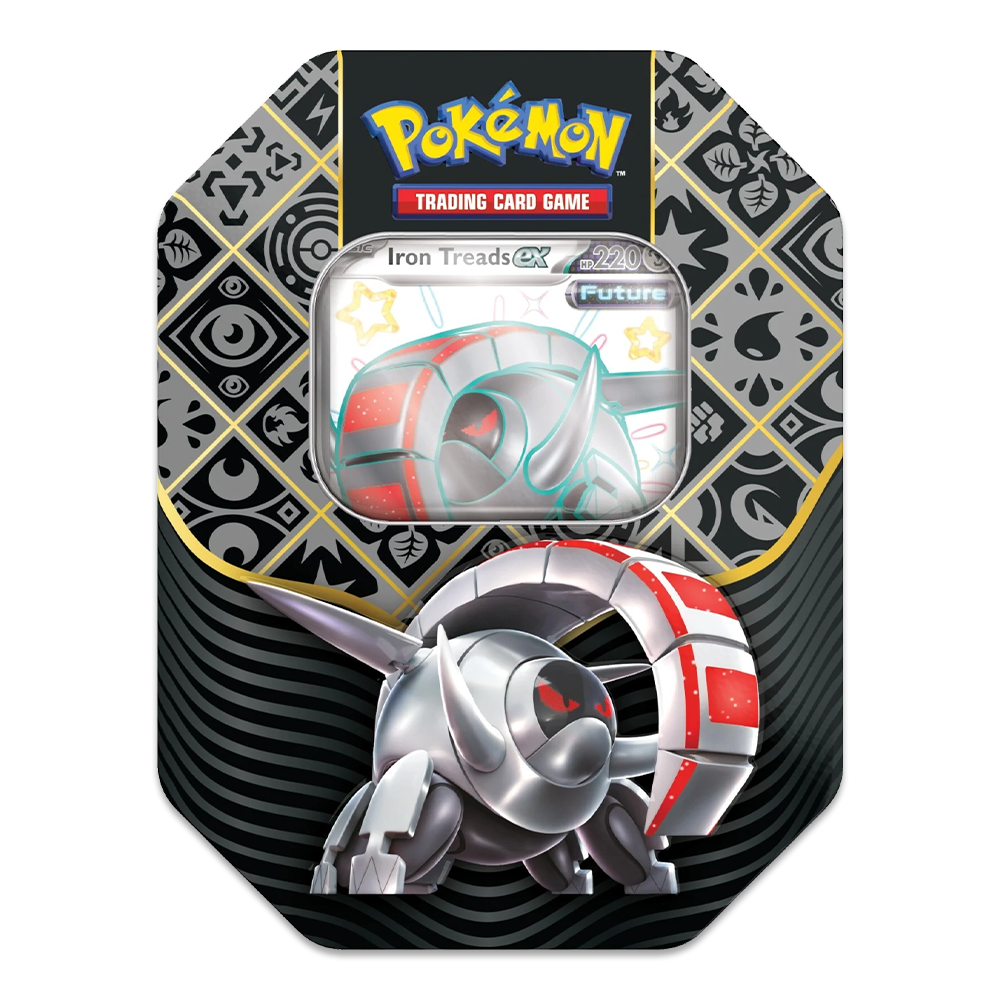 Pokémon TCG: Scarlet & Violet – Paldean Fates Tin - Iron Treads ex
