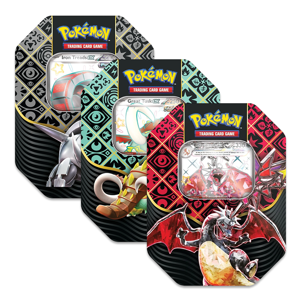 Pokémon TCG: Scarlet & Violet – Paldean Fates Tin Bundle