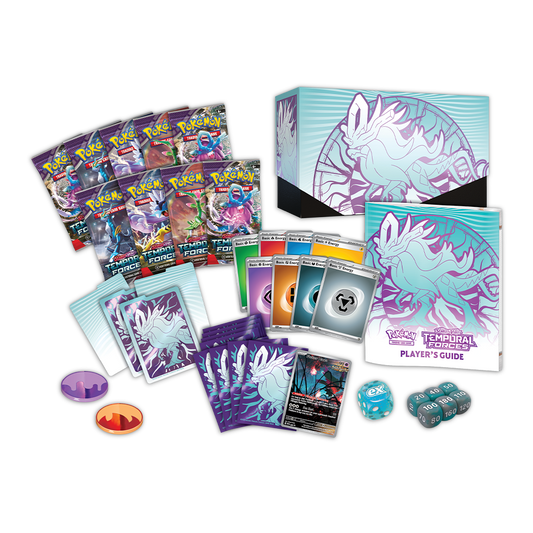 Pokémon TCG: Scarlet & Violet – Temporal Forces Elite Trainer Box - Walking Wake Components
