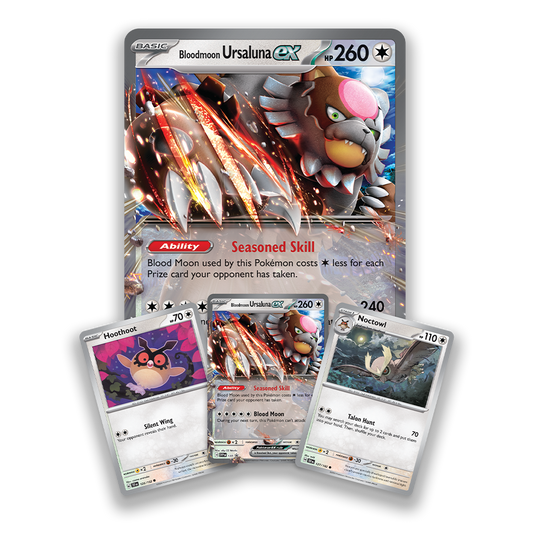 Pokémon TCG: Bloodmoon Ursaluna ex Box Promos