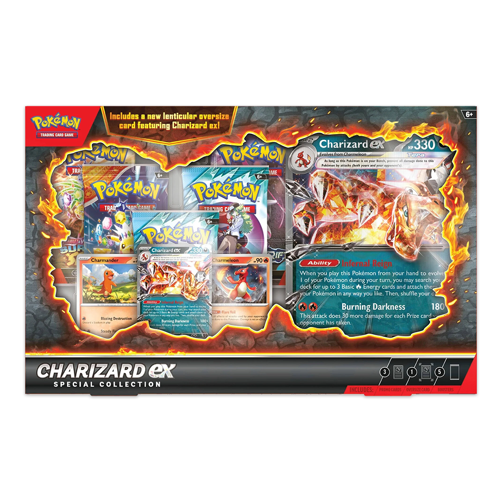 Pokémon TCG: Charizard ex Special Collection Front