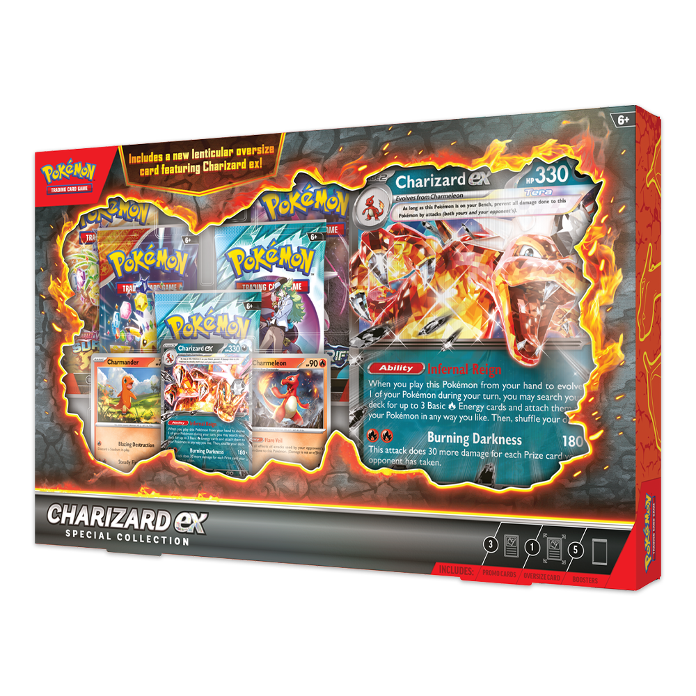 Pokémon TCG: Charizard ex Special Collection Side