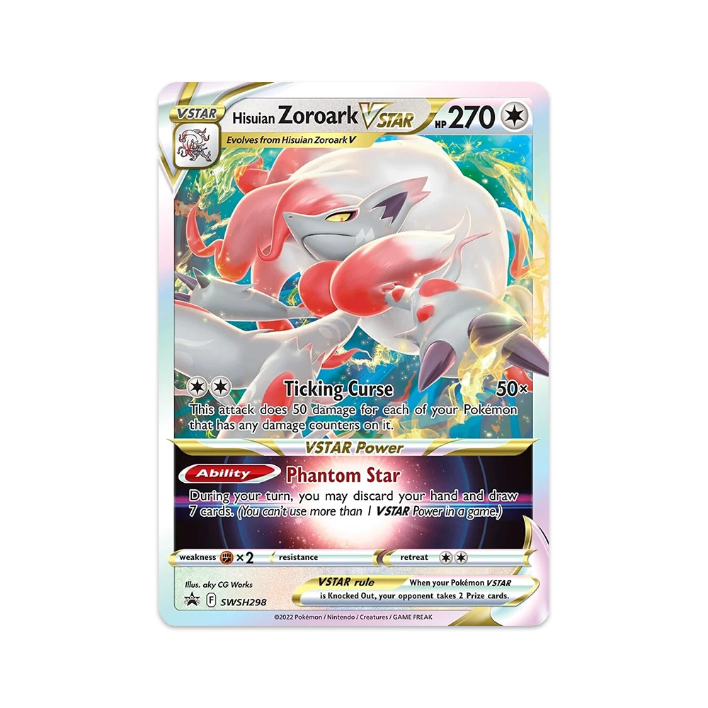 Pokémon TCG: Hisuian Zoroark VSTAR Premium Collection Hisuian Zoroark VSTAR Promo