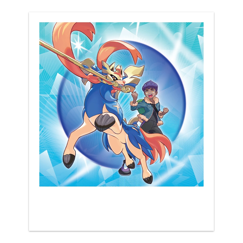 Pokémon TCG: Hop’s Zacian ex Box Sticker