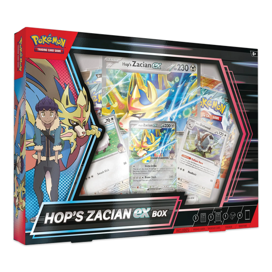 Pokémon TCG: Hop’s Zacian ex Box
