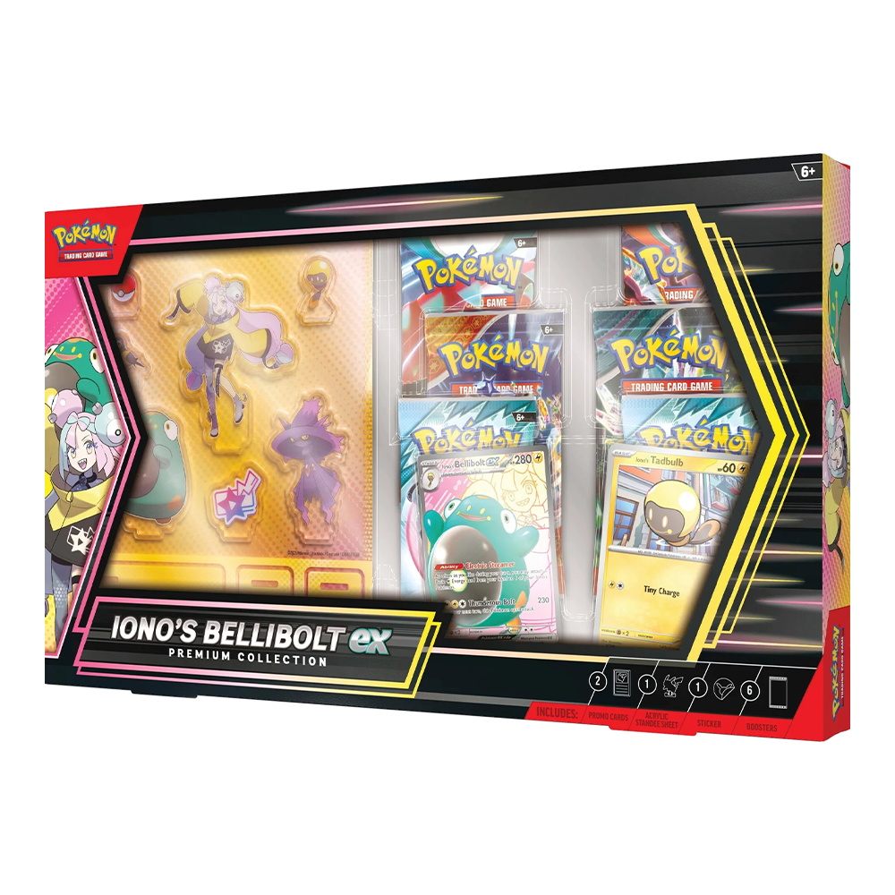 Pokémon TCG: Iono’s Bellibolt ex Premium Collection