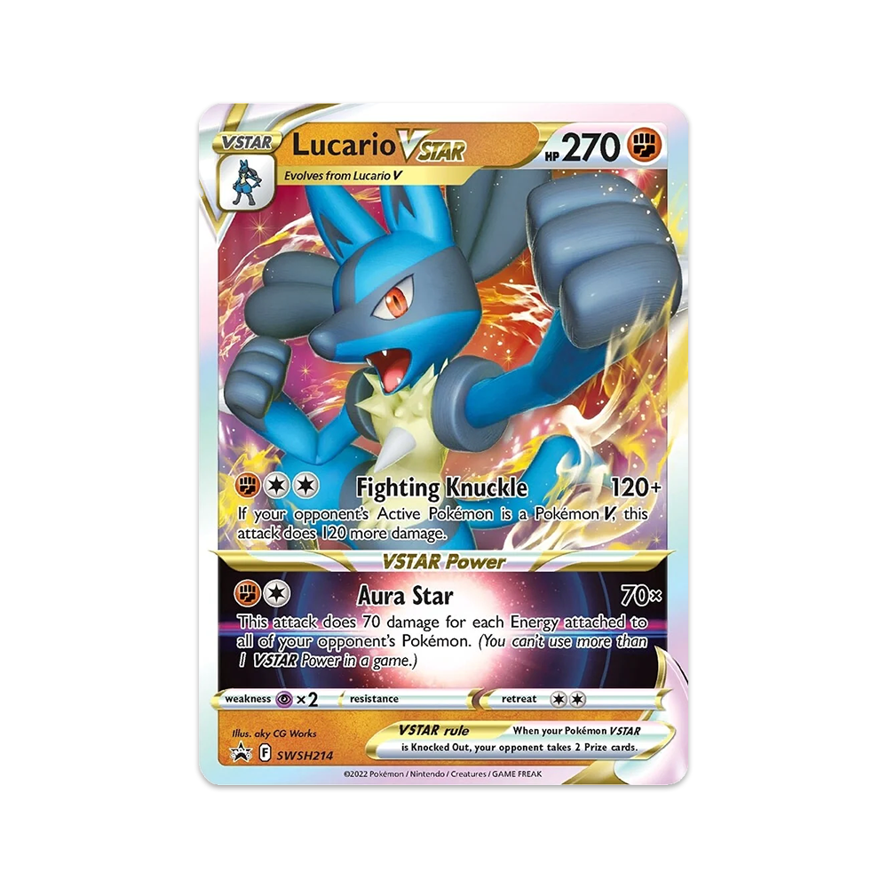Pokémon TCG: Lucario VSTAR Premium Collection Lucario VSTAR Promo