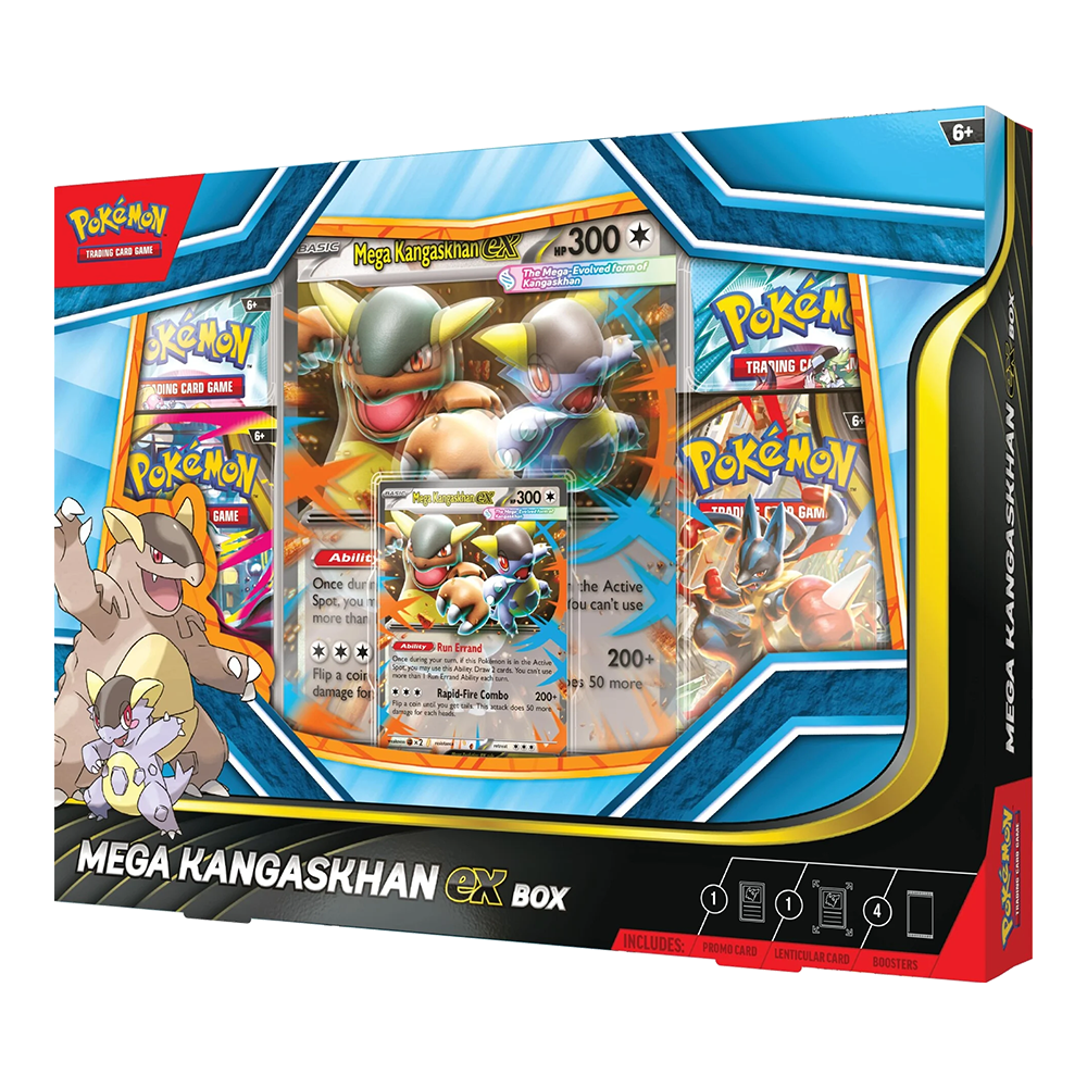 Pokémon TCG: Mega Kangaskhan ex Box Side