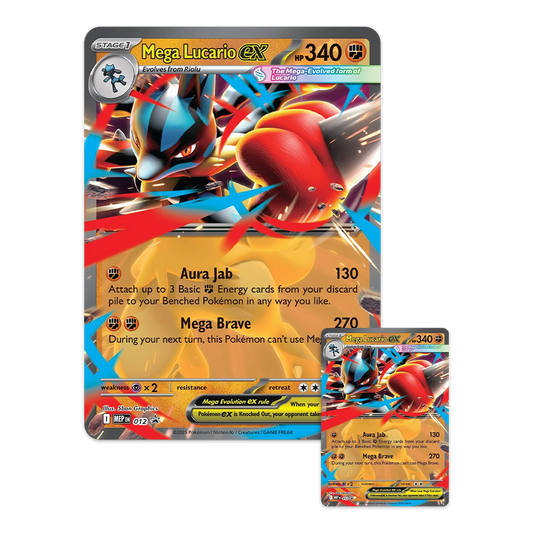 Pokémon TCG: Mega Lucario ex Figure Collection Promo