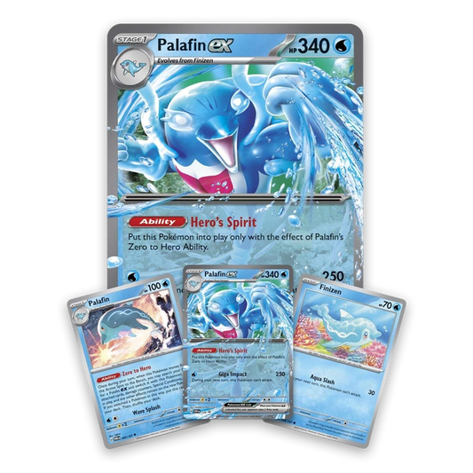 Pokémon TCG: Palafin ex Box Promos