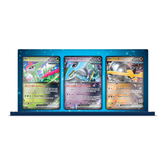 Pokémon TCG: Paradox Wisdom Premium Collection Promos and Stand