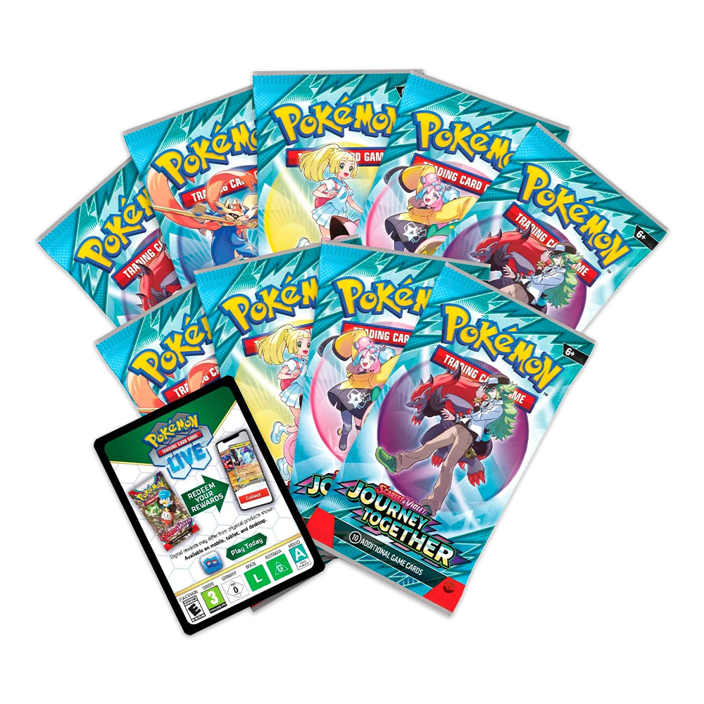 Pokémon TCG: Scarlet & Violet – Journey Together Elite Trainer Box Packs