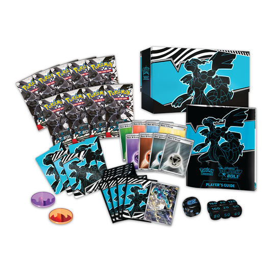 Pokémon TCG: Scarlet & Violet - Black Bolt Elite Trainer Box Contents