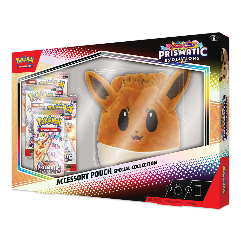 Pokémon TCG: Scarlet & Violet—Prismatic Evolutions Accessory Pouch Special Collection Side