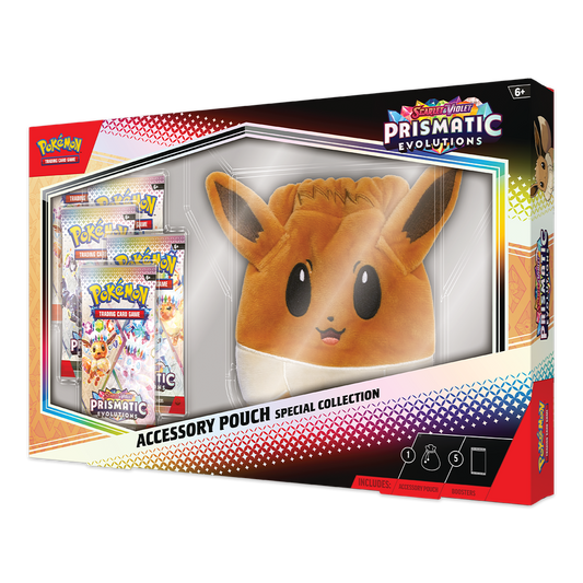 Pokémon TCG: Scarlet & Violet—Prismatic Evolutions Accessory Pouch Special Collection Side