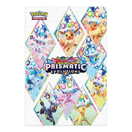 Pokémon TCG: Scarlet & Violet—Prismatic Evolutions Poster Collection Poster