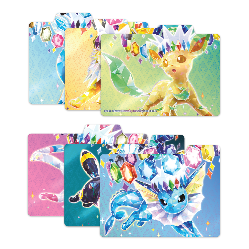 Pokémon TCG: Scarlet & Violet — Prismatic Evolutions Surprise Box Collection Dividers