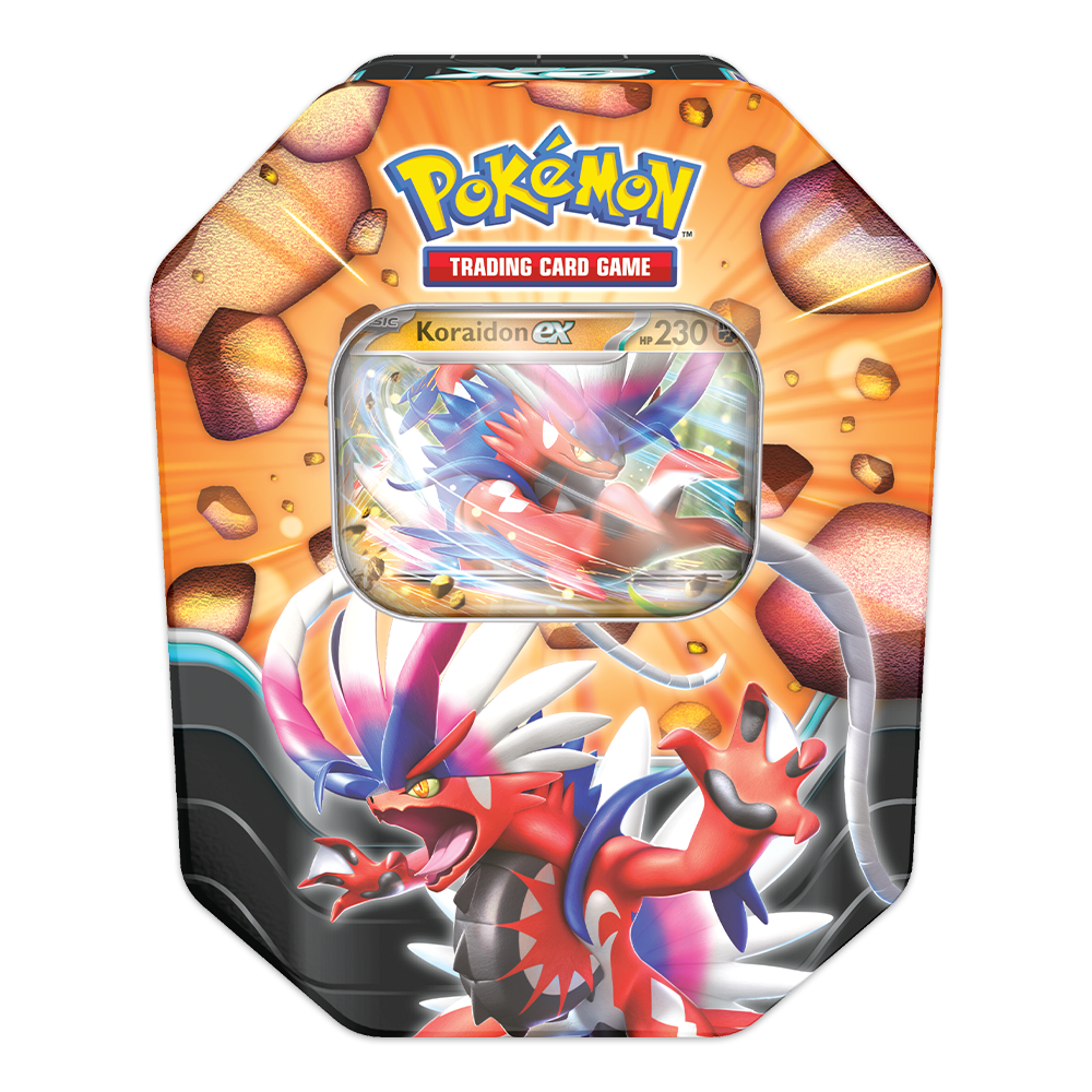 Pokmon TCG: Slashing Legends Tin Koraidon ex Eclipse Cards Pokmon TCG: Slashing Legends Tin Koraidon ex Eclipse Cards
