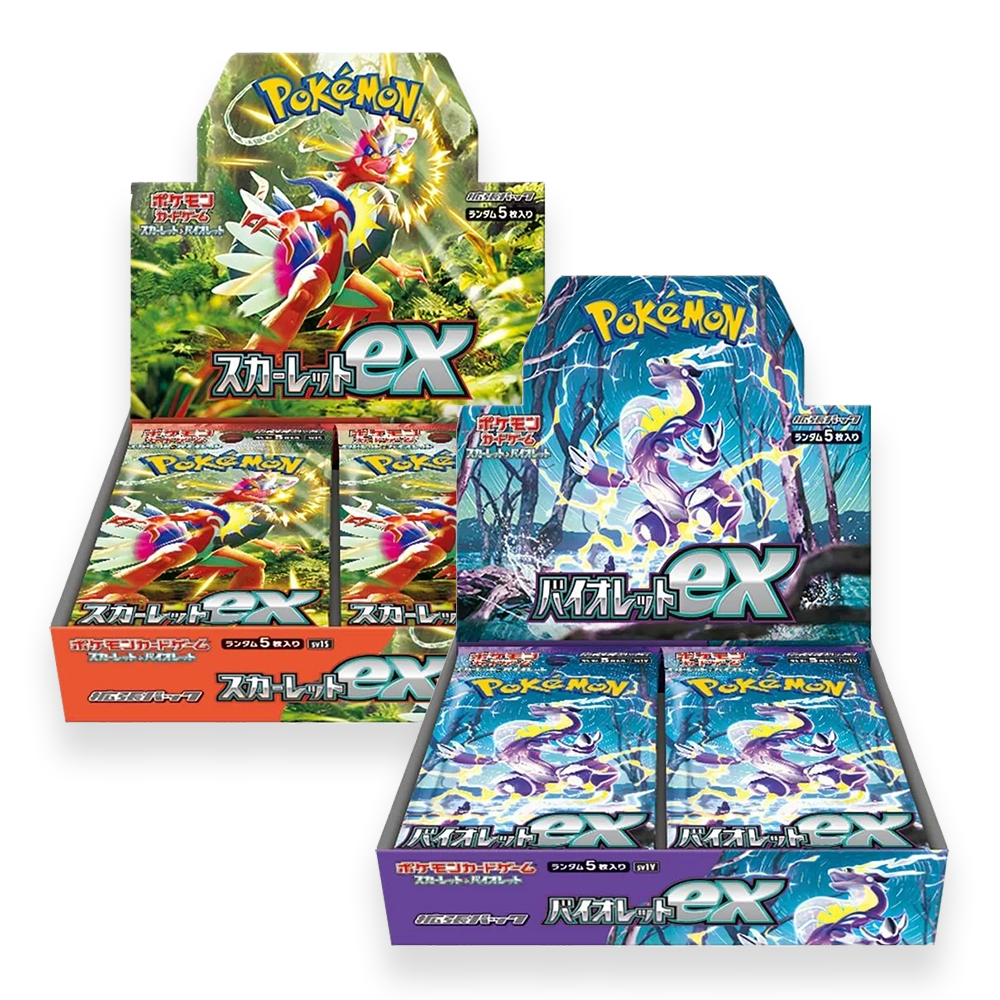 Pokmon TCG: Scarlet ex sv1S & Violet ex sv1V Japanese Booster Box Bun Eclipse Cards Pokmon TCG: Scarlet ex sv1S & Violet ex sv1V Japanese Booster Box Bun Eclipse Cards