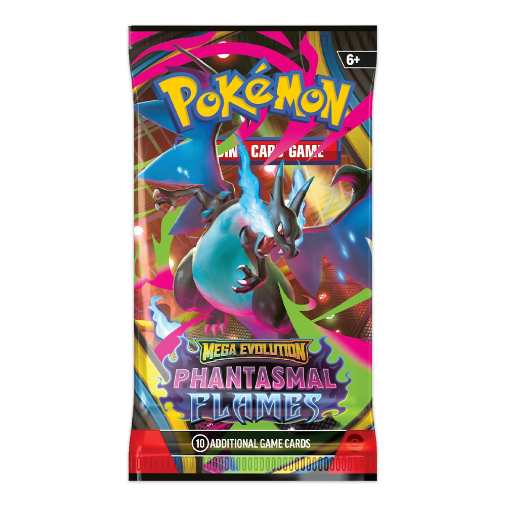 Pokémon TCG: Mega Evolution – Phantasmal Flames Booster Pack - Mega Charizard X