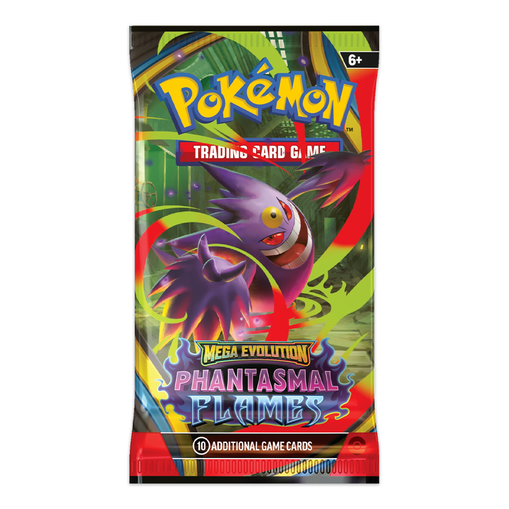 Pokémon TCG: Mega Evolution – Phantasmal Flames Booster Pack - Mega Gengar X