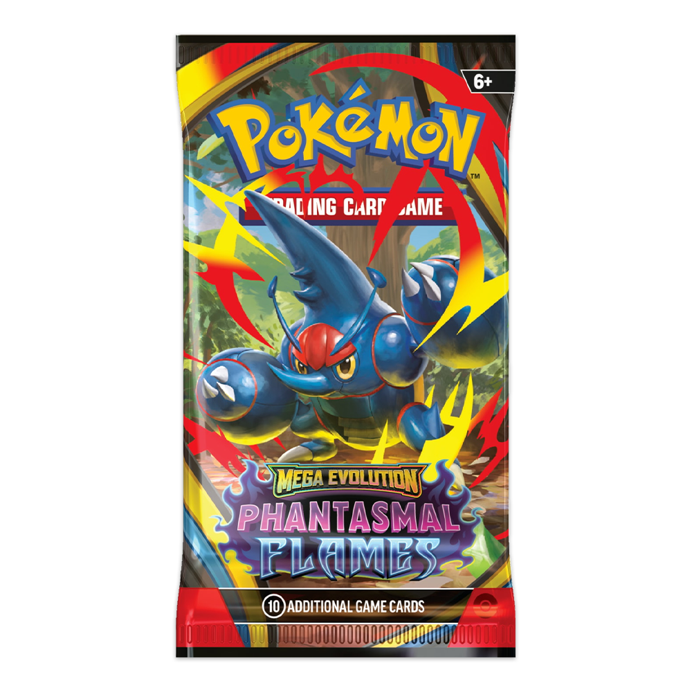 Pokémon TCG: Mega Evolution – Phantasmal Flames Booster Pack - Mega Heracross X