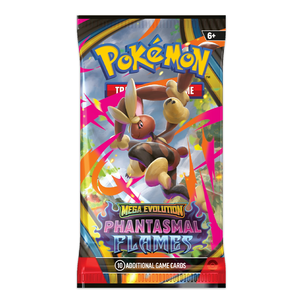 Pokémon TCG: Mega Evolution – Phantasmal Flames Booster Box Display