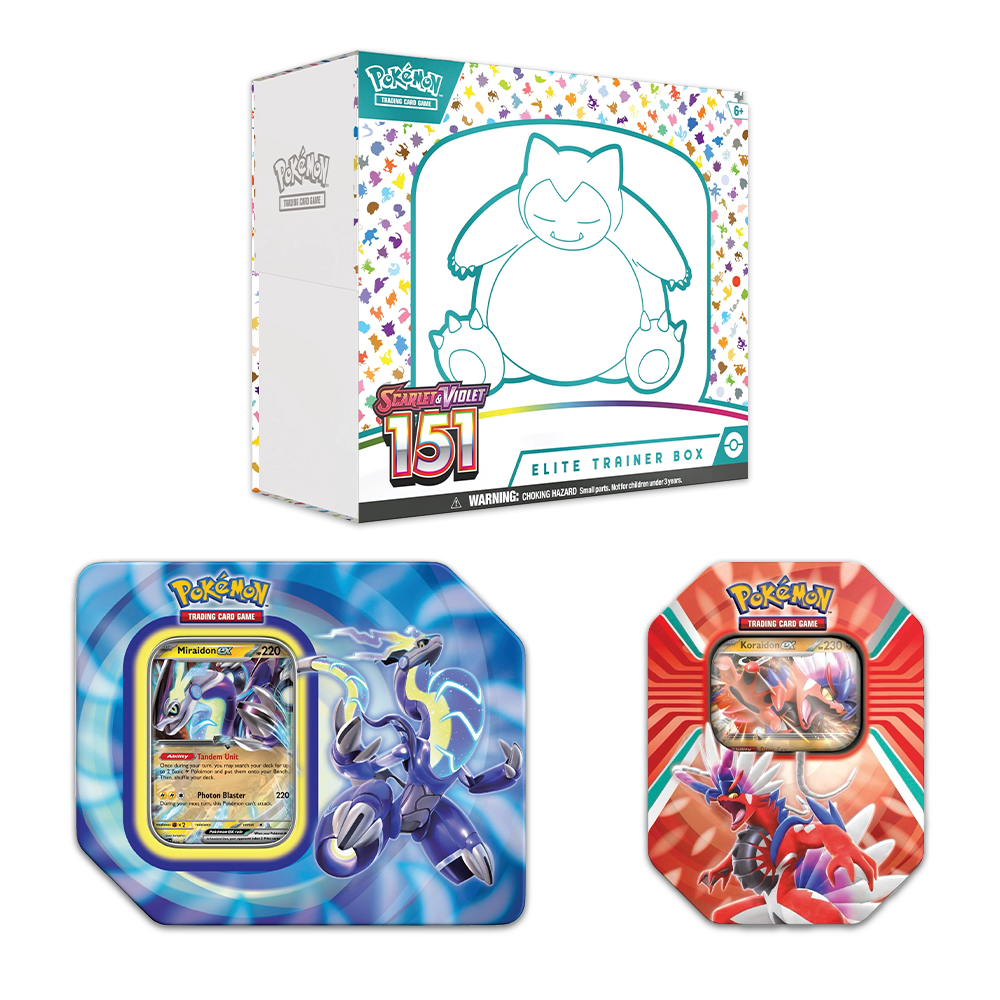 Pokmon TCG: Scarlet & Violet151 Elite Trainer Box and Paldea Legends Eclipse Cards Pokmon TCG: Scarlet & Violet151 Elite Trainer Box and Paldea Legends Eclipse Cards