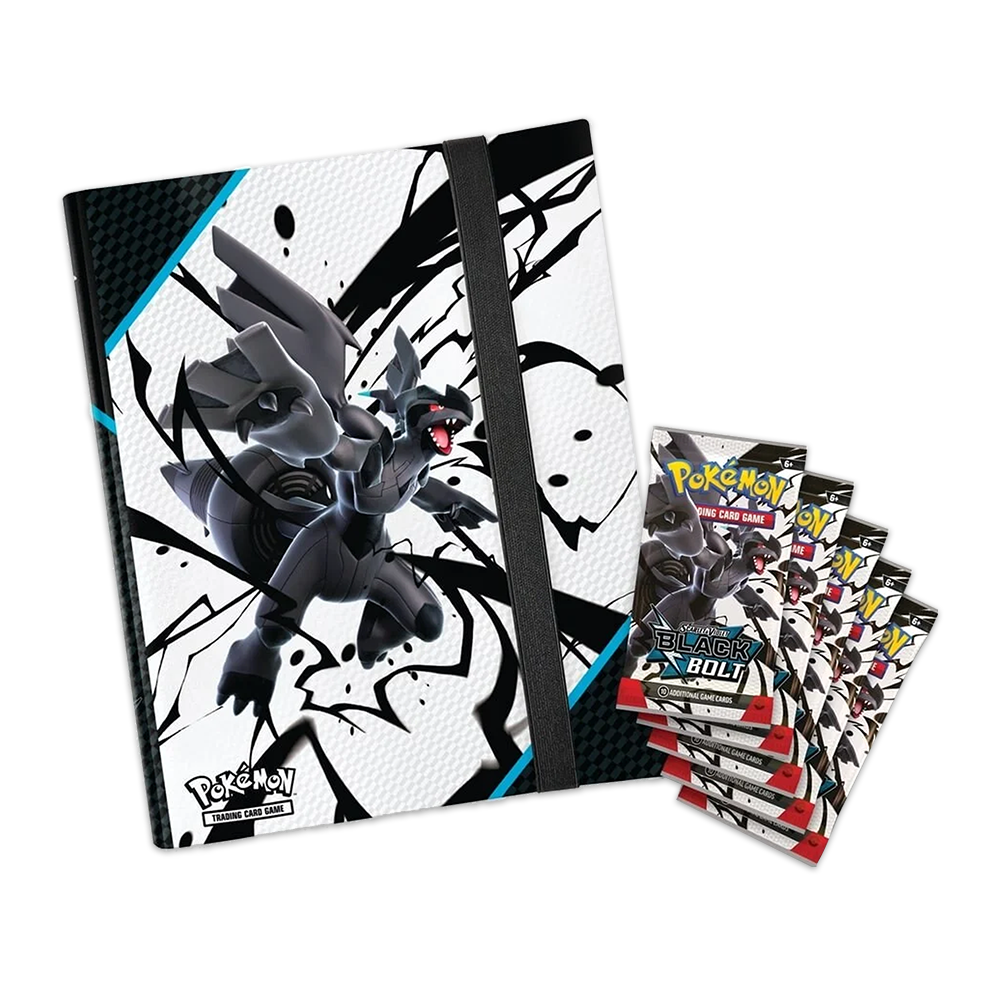 Pokémon TCG: Scarlet & Violet—Black Bolt Binder Collection Binder and Packs