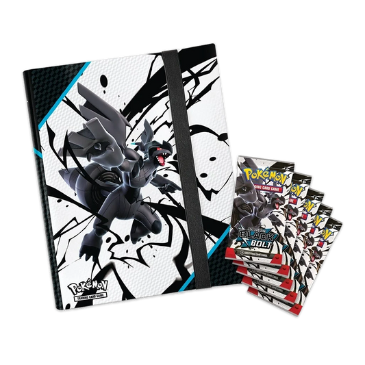 Pokémon TCG: Scarlet & Violet—Black Bolt Binder Collection Binder and Packs