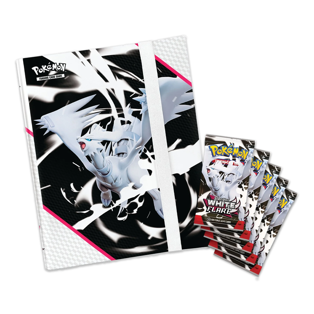Pokémon TCG: Scarlet & Violet - White Flare Binder Collection Binder and Packs