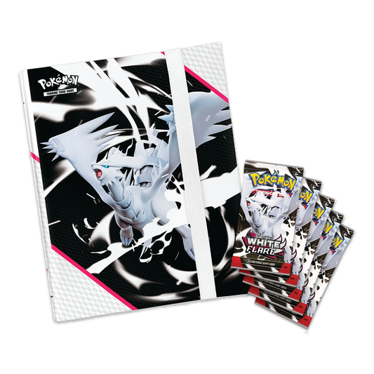 Pokémon TCG: Scarlet & Violet - White Flare Binder Collection Binder and Packs