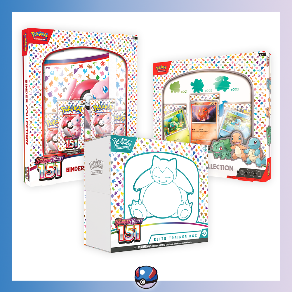 Pokémon TCG: Scarlet & Violet—151 - Great Ball Bundle - Wave 1 (16 Packs)