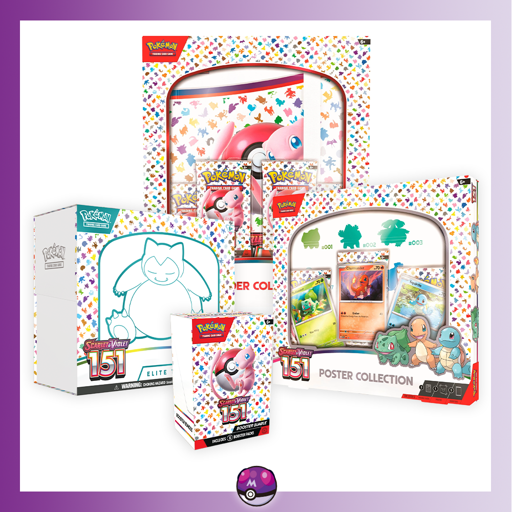 Pokémon TCG: Scarlet & Violet—151 - Master Ball Bundle - Wave 1 (22 Packs)