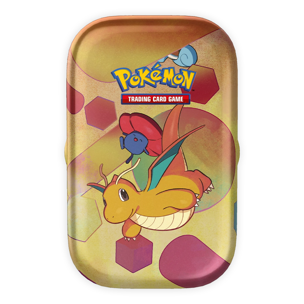 Pokémon TCG: Scarlet & Violet-151 Mini Tin (Dragonite & Vileplume)
