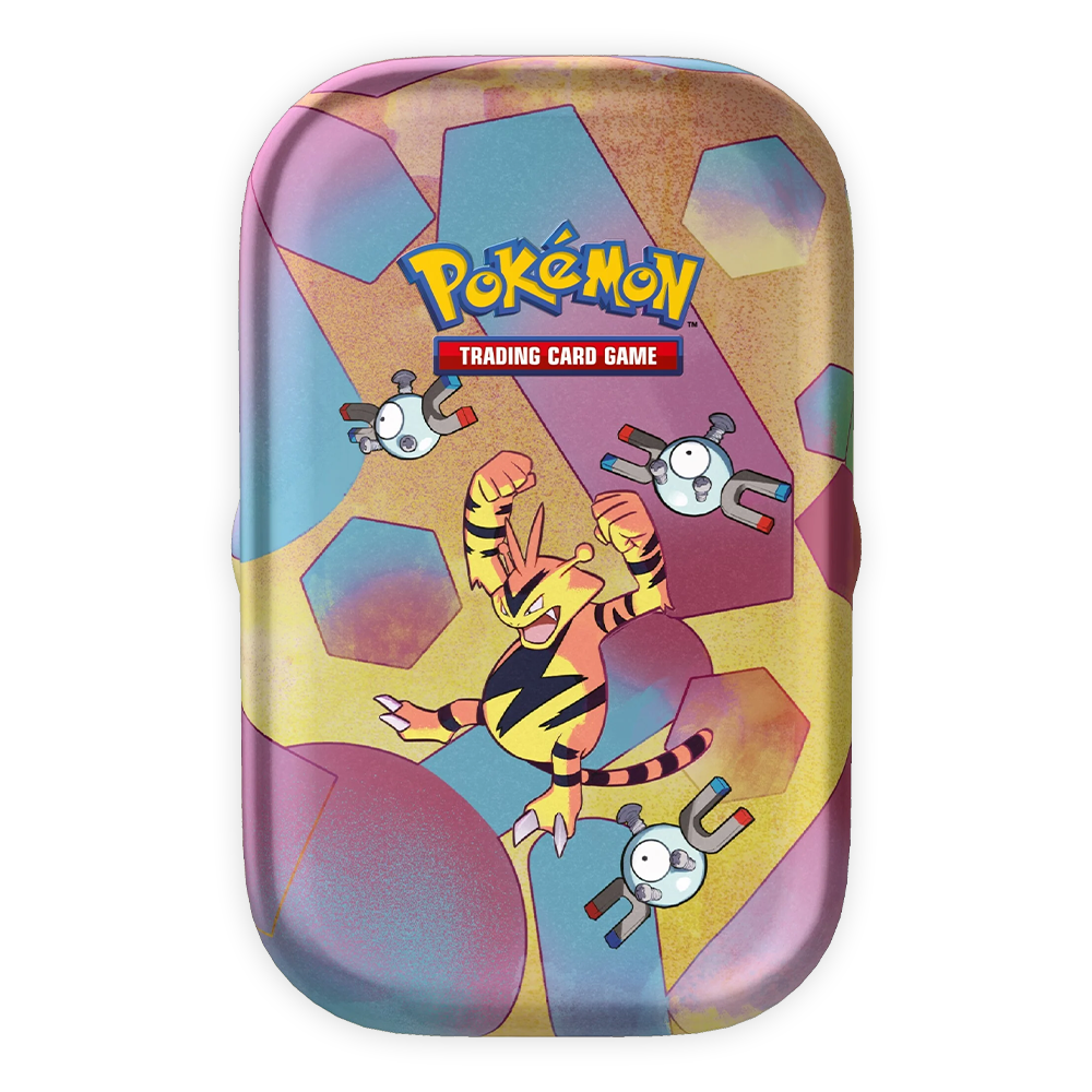 Pokmon TCG: Scarlet & Violet-151 Mini Tin (Electabuzz & Magnemite) Eclipse Cards Pokmon TCG: Scarlet & Violet-151 Mini Tin (Electabuzz & Magnemite) Eclipse Cards