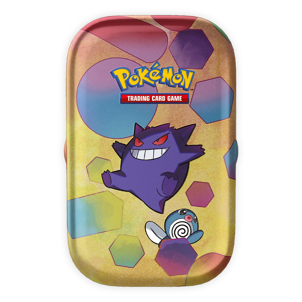 Pokémon TCG: Scarlet & Violet-151 Mini Tin (Gengar & Poliwag)