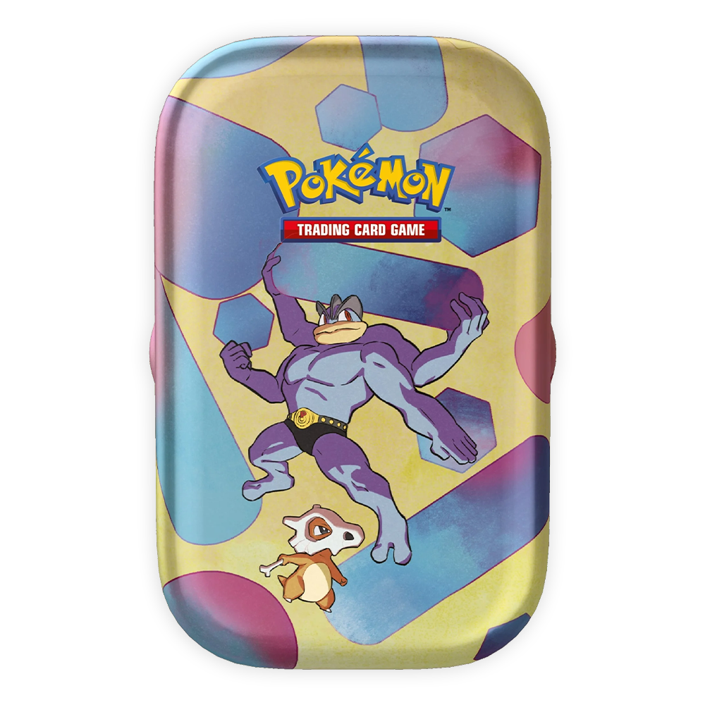 Pokémon TCG: Scarlet & Violet-151 Mini Tin (Machamp & Cubone)