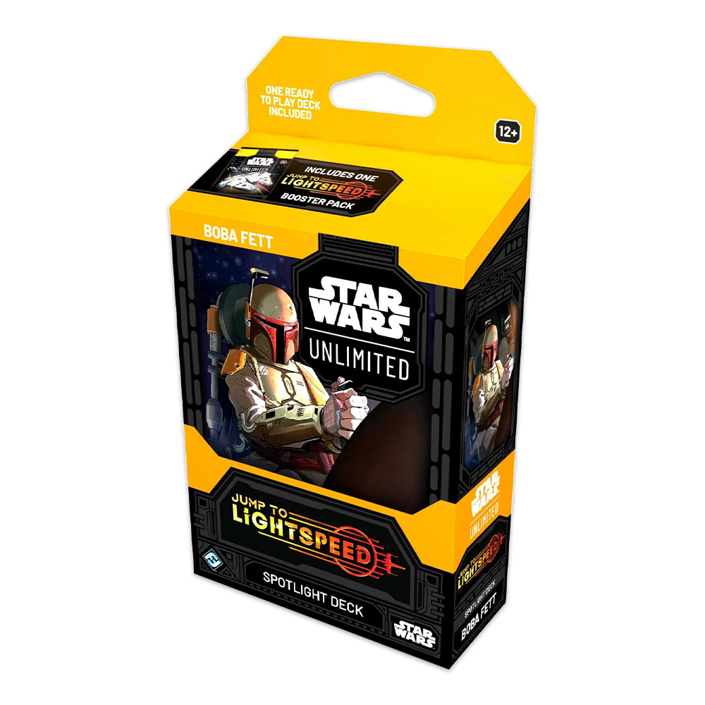 Star Wars: Unlimited – Jump to Lightspeed Spotlight Deck - Boba Fett