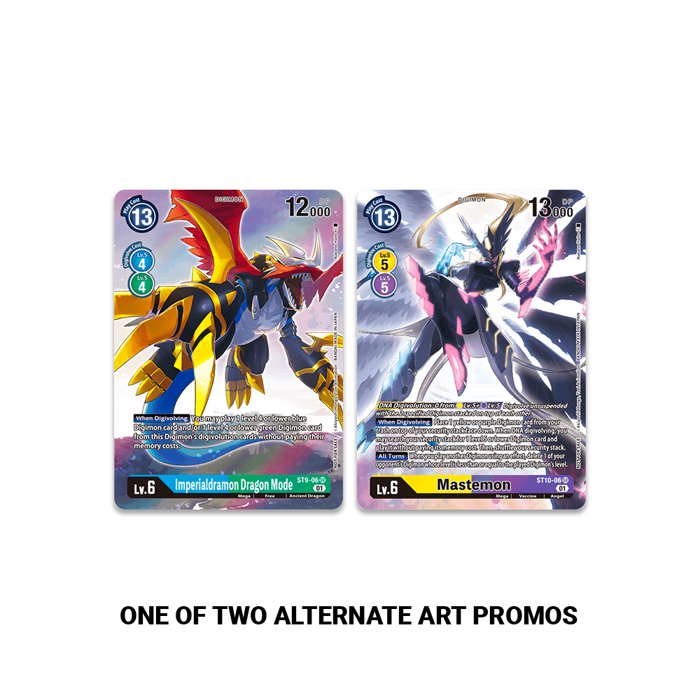 Digimon Card Game Theme Booster: Digital Hazard (EX-02) Booster Box Alt Art Promo Cards