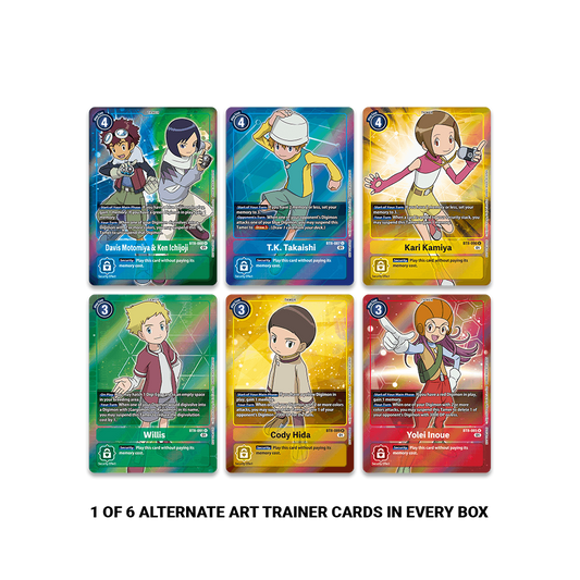 Digimon Card Game: New Awakening - (BT08) Booster Box Alt Art Tamer Box Topper