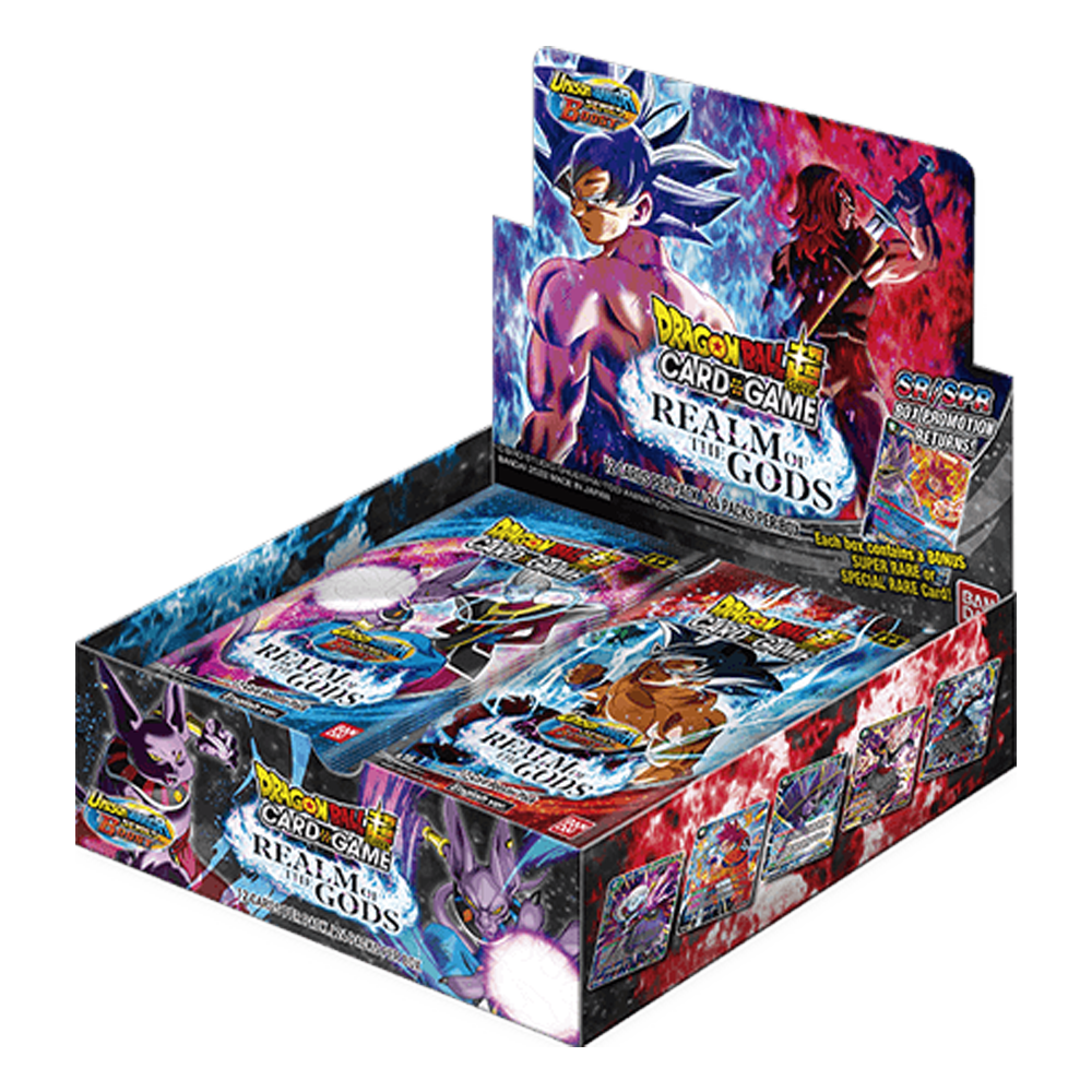 Dragon Ball Super CG: Realm of the Gods Booster Box UW07 (B16) - Unison Warrior Series Boost