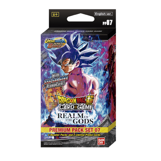 Dragon Ball Super CG: Realm of the Gods Premium Pack 7 (PP07) - Unison Warrior Series