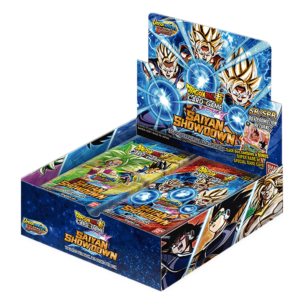 Dragon Ball Super CG: Saiyan Showdown Booster Box UW06 (B15) - Unison Eclipse Cards Dragon Ball Super CG: Saiyan Showdown Booster Box UW06 (B15) - Unison Eclipse Cards