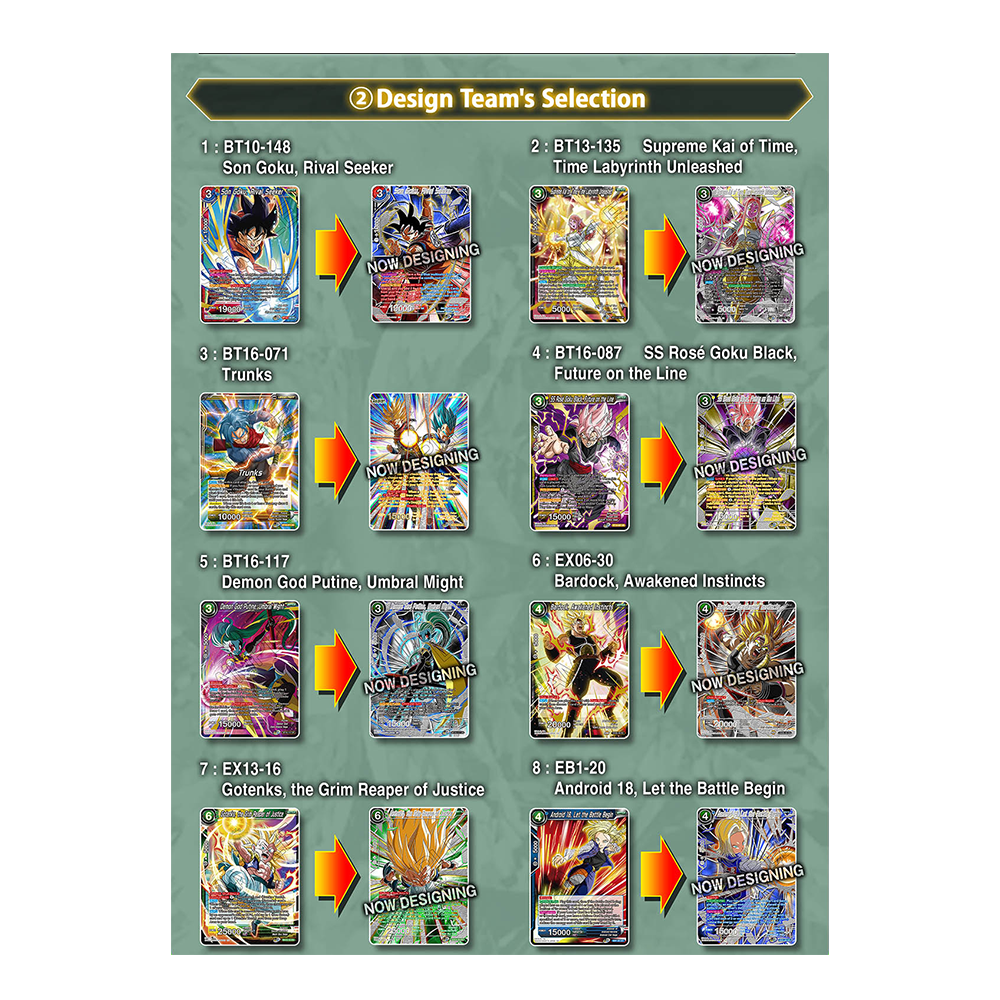 Dragon Ball Super Card Game - Collector's Selection Vol.3 Designer's Selection